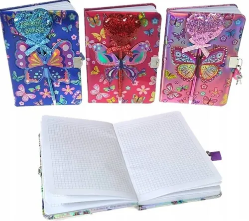 A5 MIĘKKI PAMIĘTNIK NOTES NA KŁÓDKĘ + DŁUGOPIS