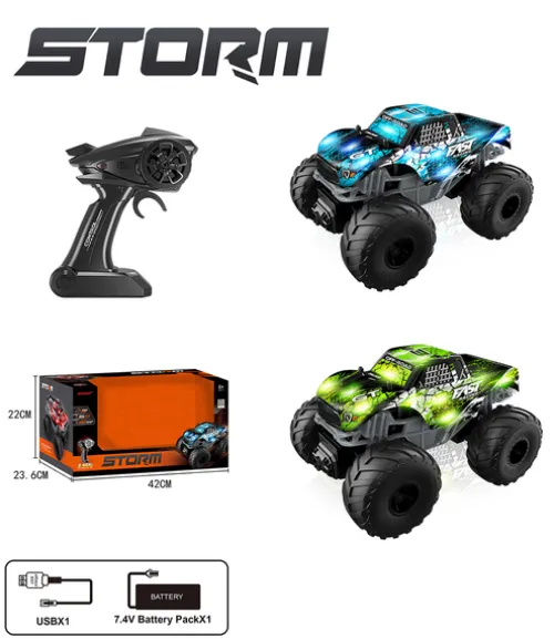 Auto MONSTER TRUCK STORM 2.4 GHz duży