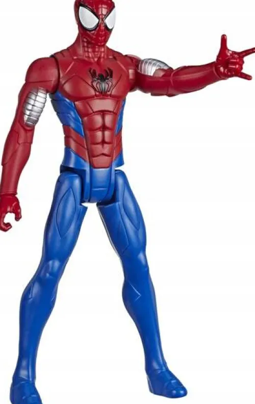 AVENGERS TITAN HERO SERIES ARMORED DUŻA RUCHOMA FIGURKA SPIDERMAN E8522