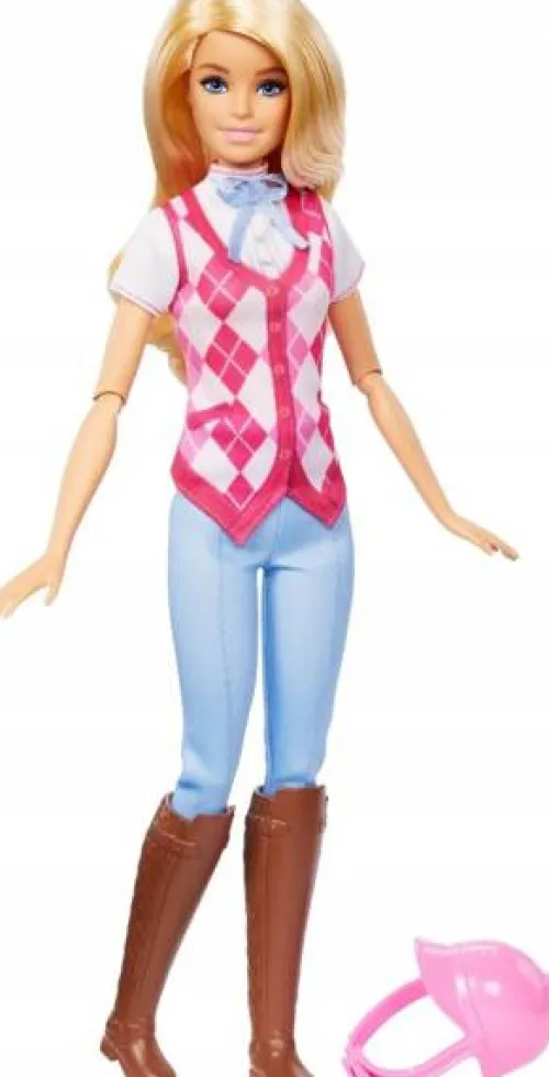 Barbie Dżokejka Malibu Lalka filmowa Zagadki Barbie HXJ38