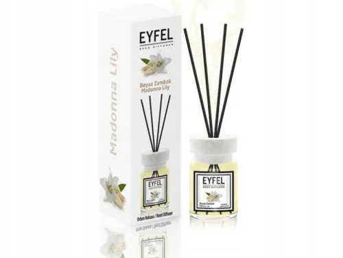 Biała Lilia EYFEL ZAPACHY DO DOMU PATYCZKI 120 ml