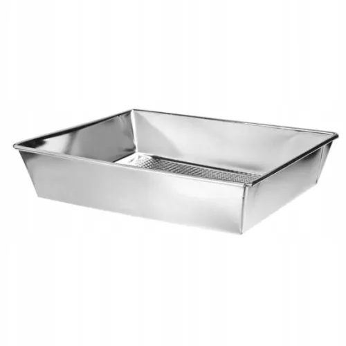 Blacha, forma klasyczna Galicja Platino 28 x 26cm