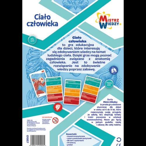 Trefl CIAŁO CZŁOWIEKA - GRA EDUKACYJNA