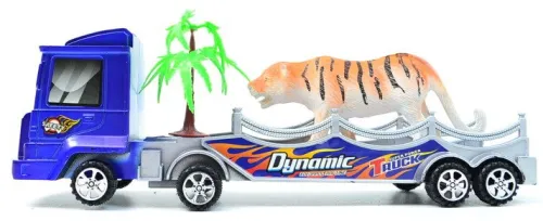 OL IMPORT CIĘŻARÓWKA + TYGRYS I DRZEWKO
