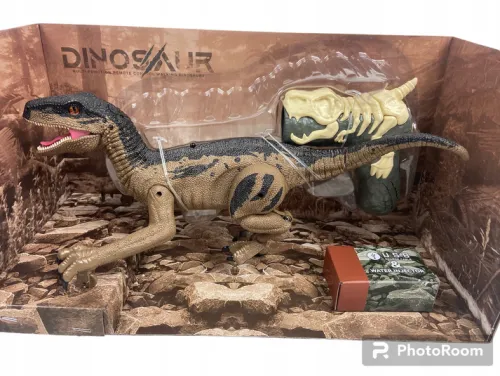 Dinozaur sterowany pilotem światło para