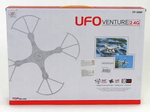 Dron zdalnie sterowany UFO Venture 2.4GHz RC2417