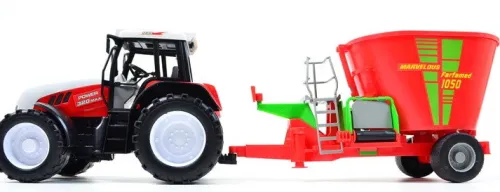 OL IMPORT DUŻY TRAKTOR Z MIESZALNIKIEM