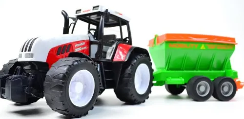 OL IMPORT DUŻY TRAKTOR Z SIEWNIKIEM