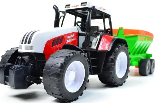 OL IMPORT DUŻY TRAKTOR Z SIEWNIKIEM