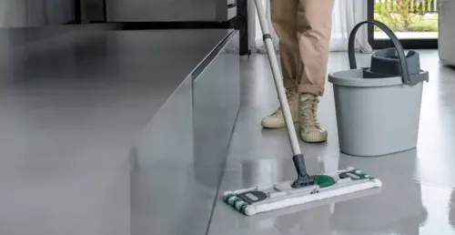 ECO EGO MOP PŁASKI KIJ SKŁADANY 130CM WIADRO 13L Z WYCISKACZEM ZESTAW