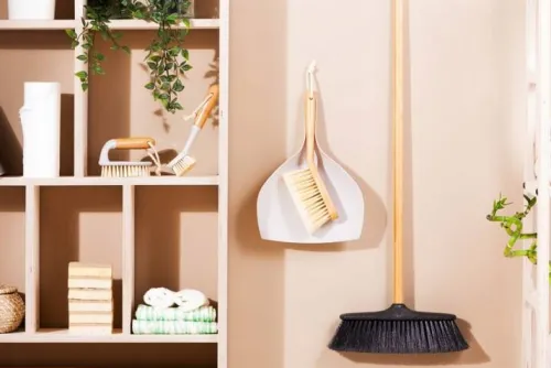 ECO NATURAL Miotła szczotka ekologiczna RECYKLING
