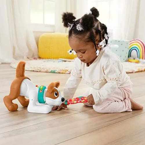 edukacyjny_piesek_fisherp_3.webp Fisher-Price Edukacyjny piesek Raczkuj ze mną