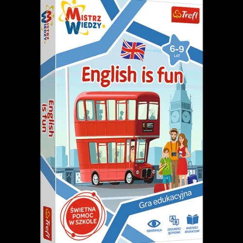 Trefl ENGLISH IS FUN - GRA EDUKACYJNA