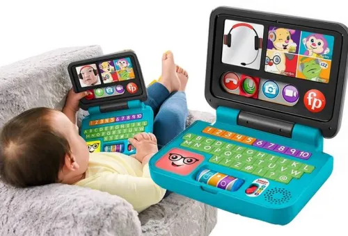 FISHER PRICE EDUKACYJNY LAPTOP MALUCHA interaktywn