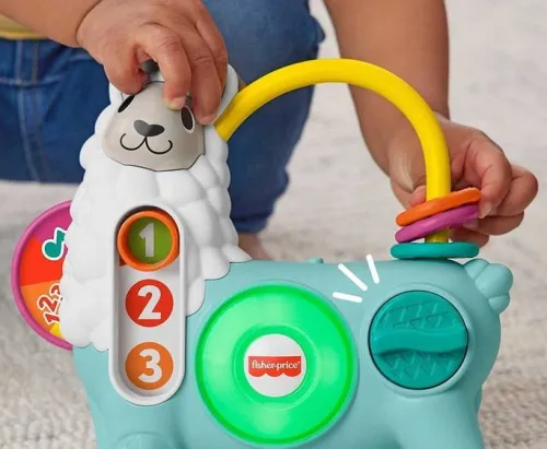 Fisher-Price FISHER PRICE LINKIMALS interaktywna LAMA