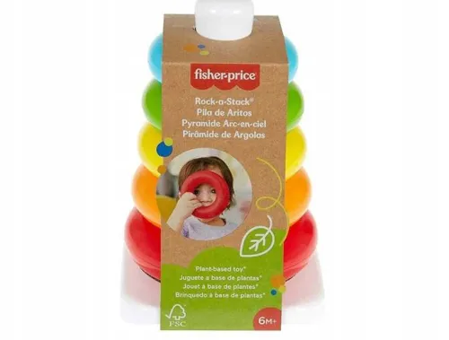 FISHER-PRICE EKO PIRAMIDKA Z KÓŁEK UKŁADANKA GRF09
