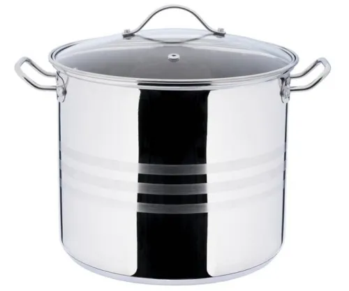 GALICJA Garnek wysoki nierdzewny miarka 28cm 13,5L