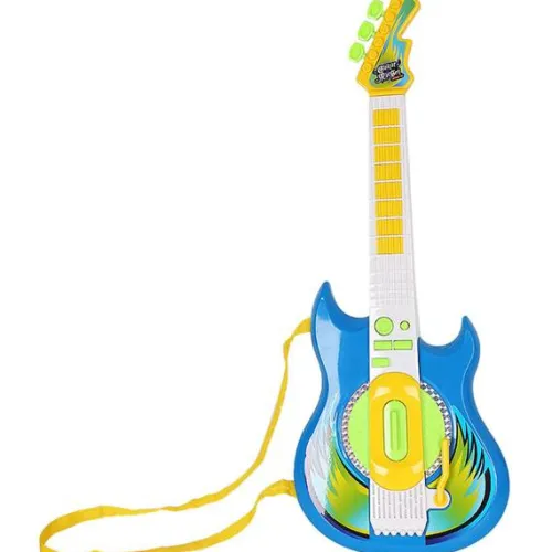 gitara_elektryczna_dla_dz_4.webp OL IMPORT GITARA ELEKTRYCZNA DLA DZIECI, STATYW Z MIKROFONEM