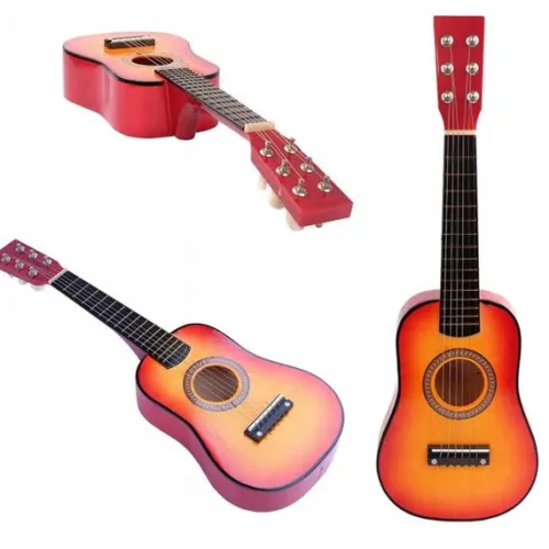 Gitara muzyczna 6 strunowa akustyczna