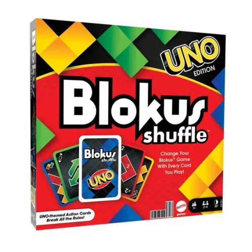 MATTEL Gra planszowa Blokus Shuffle Edycja UNO
