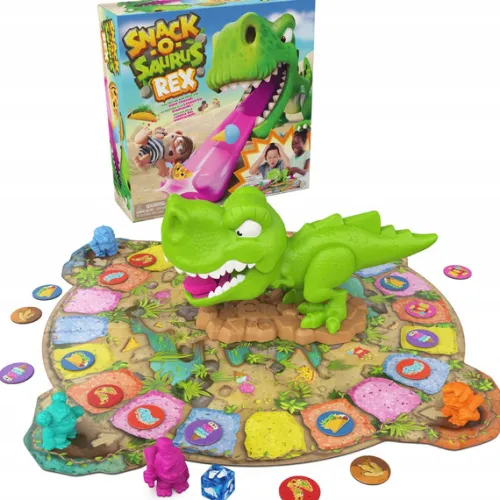 GRA RODZINNA DLA DZIECI SNACK-O-SAURUS REX