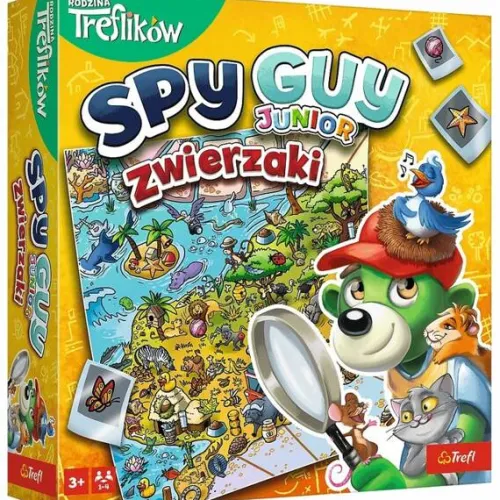 Gra Rodzinna Trefl - Spy Guy Junior Zwierzaki
