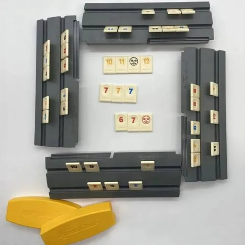 Gra Rummikub EASY PACK gra logiczna liczbowa nowa wersja 4 graczy rodzinna