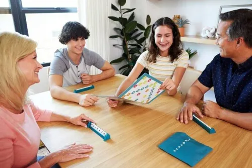 GRA SCRABBLE ORIGINAL + DRUŻYNOWE 2W1 HXM53 PL WERSJA POLSKA MATTEL