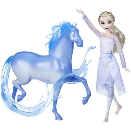 Hasbro Disney Frozen Elsa Elza Kraina Lodu Z koniem Lalka + Koń