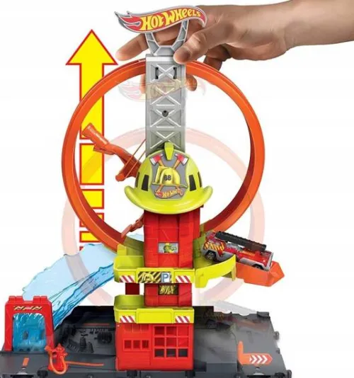hot_wheels_zestaw_remiza__2.webp HOT WHEELS ZESTAW REMIZA STRAŻACKA SUPERPĘTLA