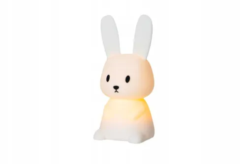 InnoGIO Silikonowa lampka nocna LED królik midi