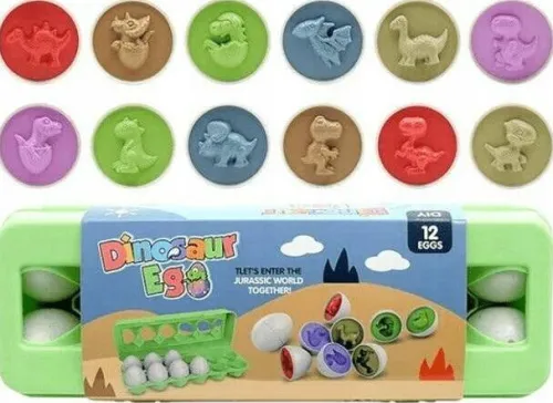 JAJKA SORTER KSZTAŁTÓW JAJA DINOZAURA