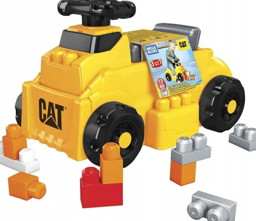 Jeździk Mega Bloks CAT klocki
