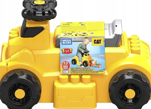 Jeździk Mega Bloks CAT klocki