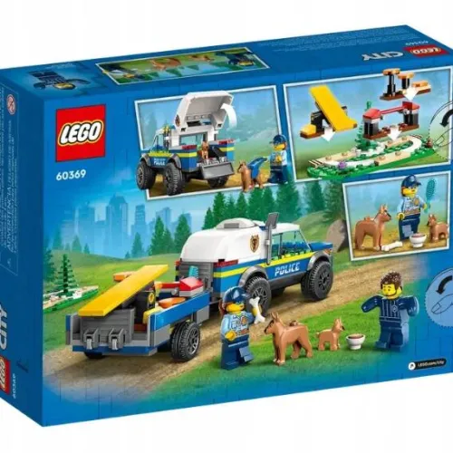 Klocki LEGO City 60369 Szkolenie psów policyjnych w terenie