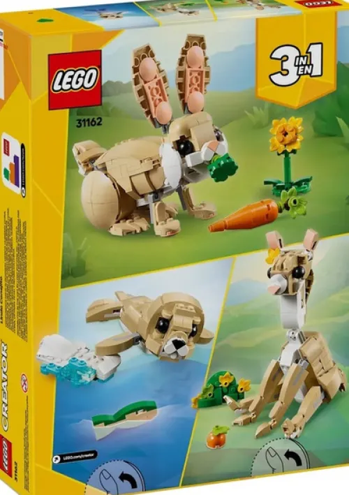 klocki_lego_creator__uroc_2.webp Klocki Lego Creator 31162 Uroczy króliczek 3w1 Lama Foka 326 Elementów