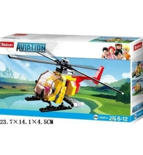Sluban KLOCKI HELIKOPTER 100 EL.