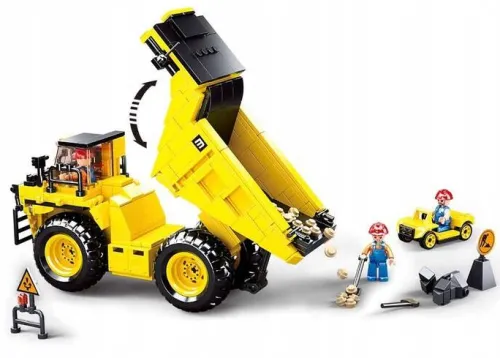 KLOCKI SLUBAN WYWROTKA CIĘŻARÓWKA MIASTO CITY TOWN
