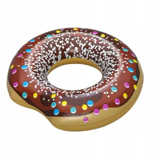 koo_do_pywania_donut_pcze_3.webp Koło do pływania Donut pączek brązowe 107 cm