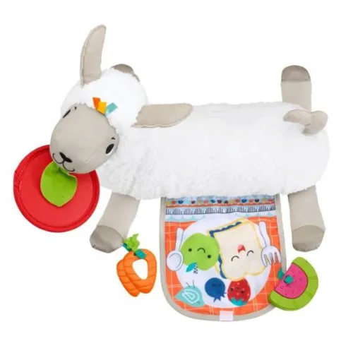 Fisher-Price Lama Rośnij ze mną 4w1 Przytulanka Wałek Fisher