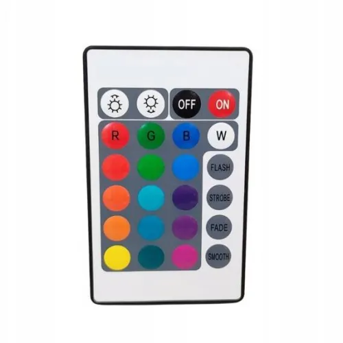 Lampka stołowa ozdobna kryształowa kolory RGB + pilot różne tryby DOTYKOWA