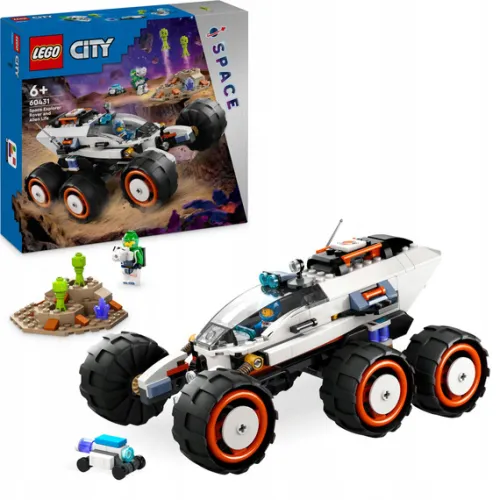 LEGO 60431 CITY Kosmiczny łazik i badanie życia