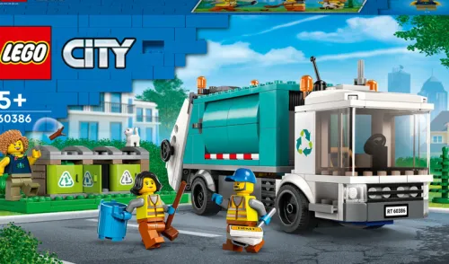 LEGO City 60386 Ciężarówka recyklingowa