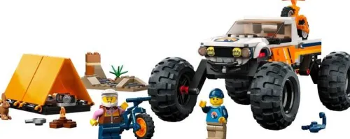 LEGO City 60387 Przygody samochodem terenowym z napędem 4x4