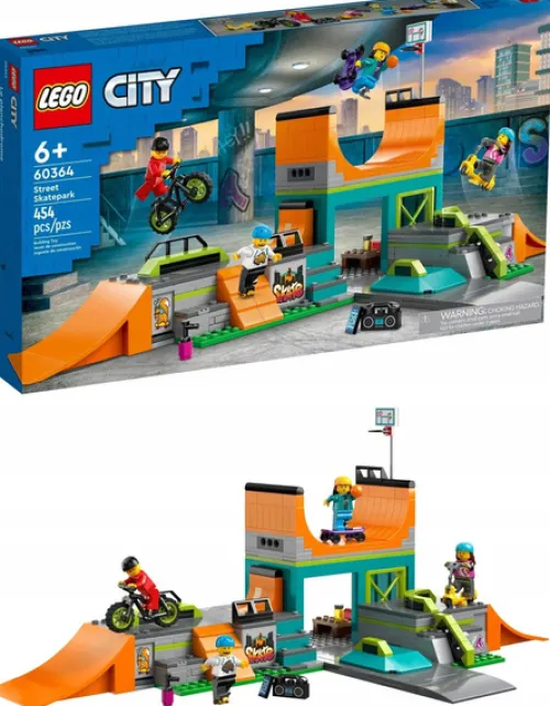 LEGO City 60364 Skatepark uliczny