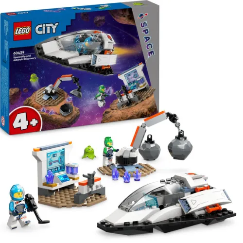 LEGO City 60429 Statek kosmiczny i odkrywanie asteroidy