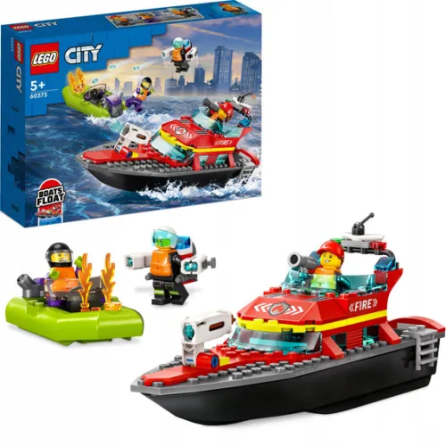 LEGO City Łódź strażacka 60373