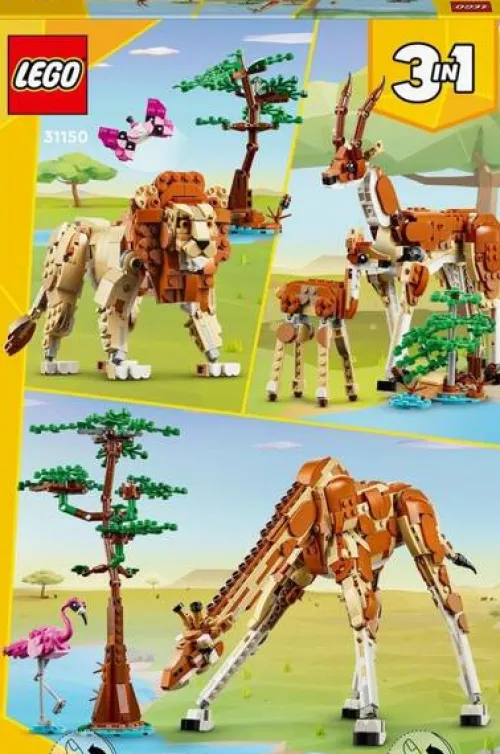 lego_creator__w___lego_cr_2.webp LEGO Creator 3 w 1 31150 LEGO Creator Dzikie zwierzęta z safari