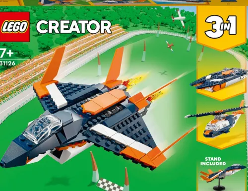 LEGO Creator Odrzutowiec naddźwiękowy 31126