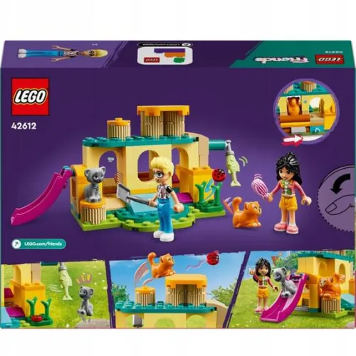 LEGO Friends 42612 Przygody na kocim placu zabaw